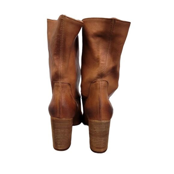 Free People Dakota Boot in Nappa New Ranch Croccantino - Picture 6 of 10